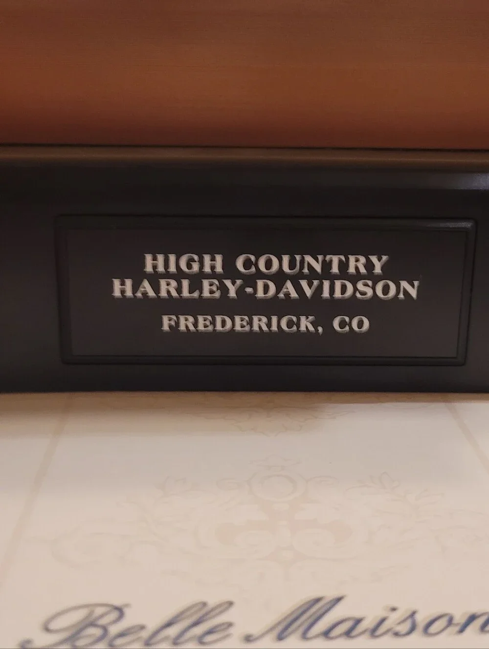 Harley Davidson Light Up Picture Frame